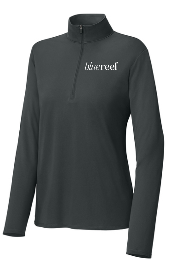Blue Reef Micropique Sport-Wick® 1/4-Zip