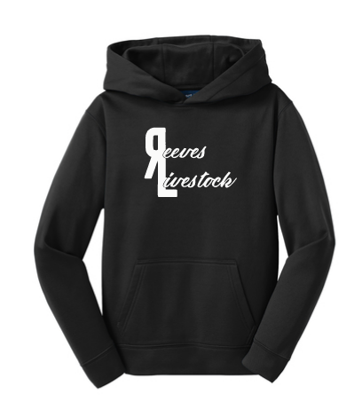 Reeves Livestock Sport-Wick® Fleece Hooded Pullover