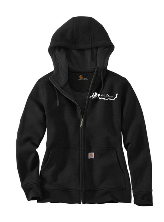 Alpha Cattle Women's  Full-Zip Sweatshirt
