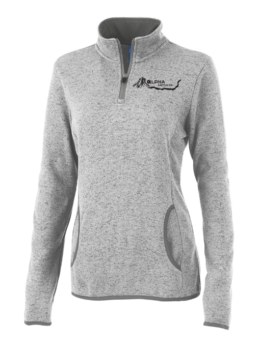 Alpha Cattle Heathered Fleece Pullover