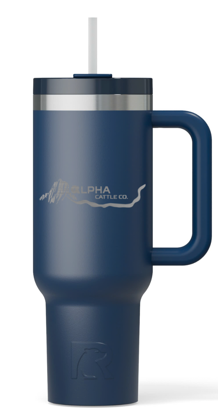Alpha Cattle Road Trip Tumbler 40 oz