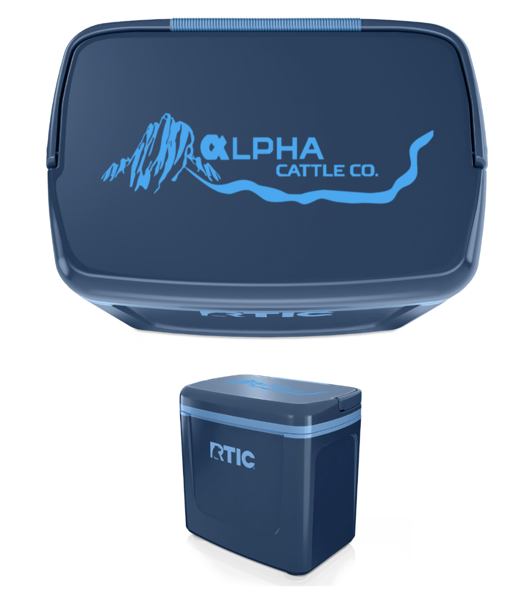 Alpha Cattle Road Trip Personal Cooler