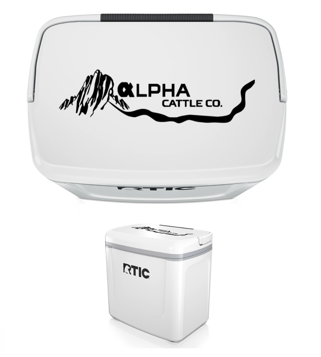 Alpha Cattle Road Trip Personal Cooler