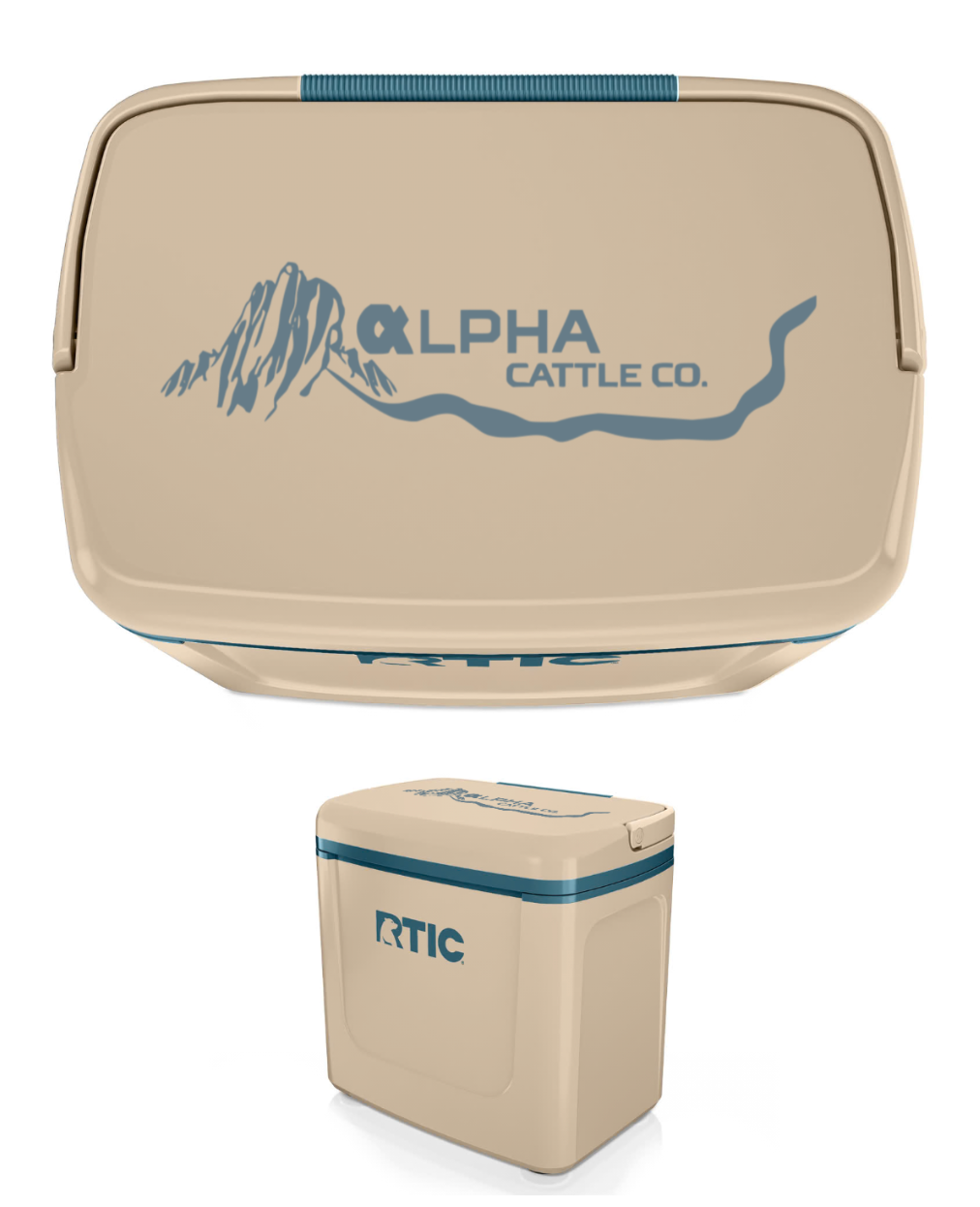 Alpha Cattle Road Trip Personal Cooler