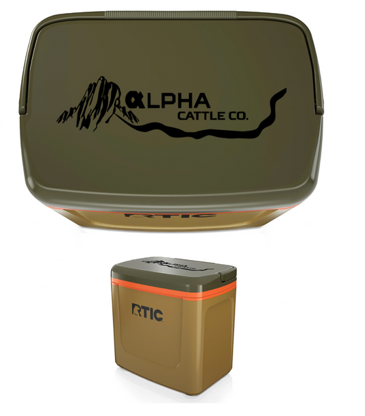 Alpha Cattle Road Trip Personal Cooler