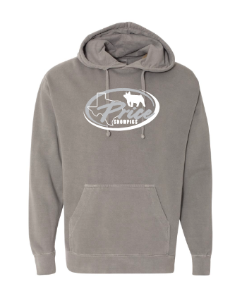 Price Garment-Dyed Hooded Sweatshirt