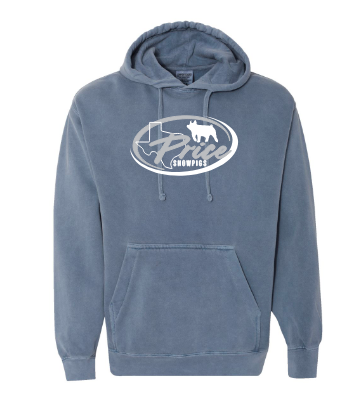 Price Garment-Dyed Hooded Sweatshirt