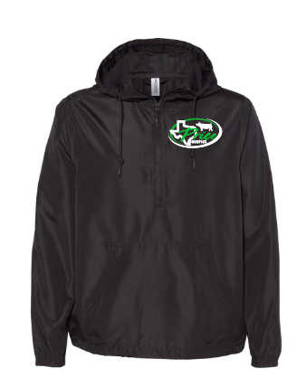 Price Lightweight 1/4 Zip Windbreaker