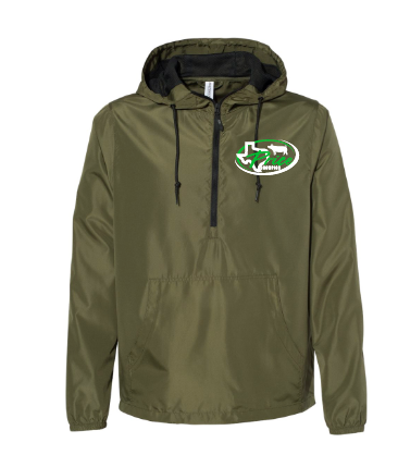 Price Lightweight 1/4 Zip Windbreaker