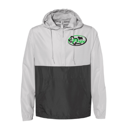 Price Lightweight 1/4 Zip Windbreaker