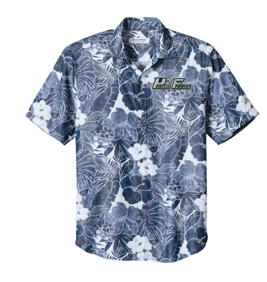 Primo Coconut Point Playa Flora Short Sleeve Shirt