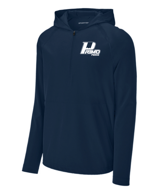 Primo Repeat 1/2-Zip Long Sleeve Hooded Jacket
