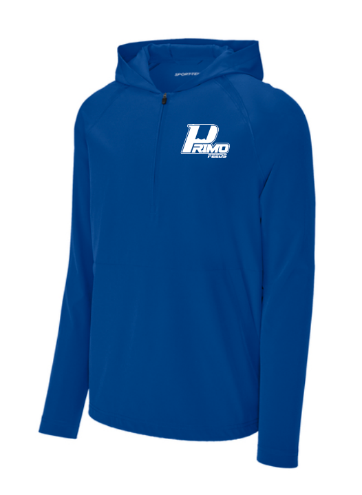 Primo Repeat 1/2-Zip Long Sleeve Hooded Jacket