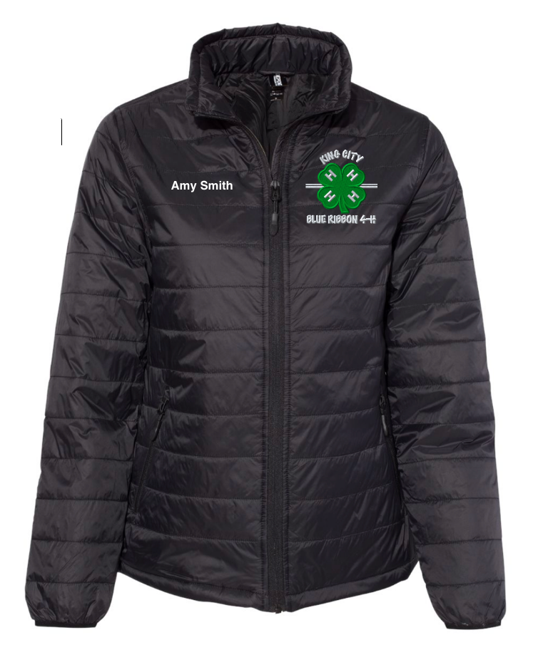 KCBR 4-H Puffy Jacket