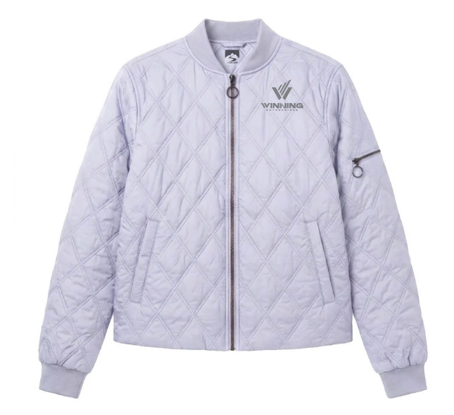 Primo Women's Quilted Bomber Jacket
