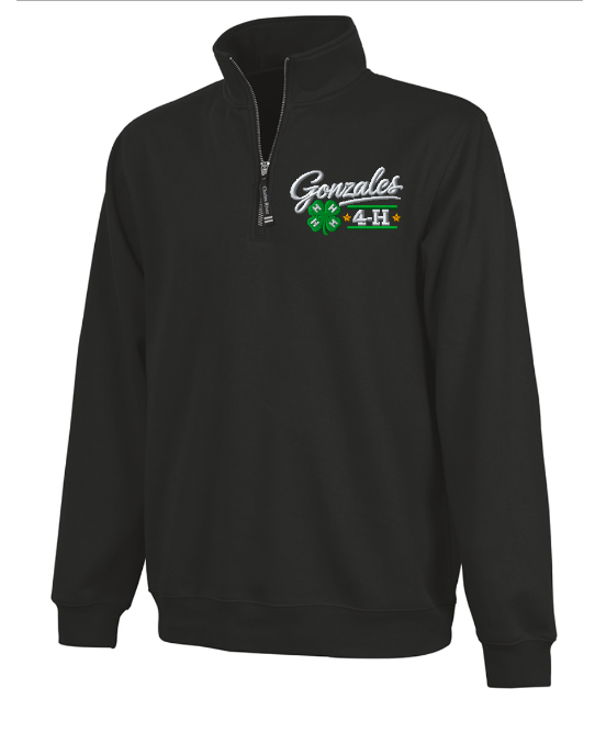 Gonzales 4-H Crosswind 1/4 Zip