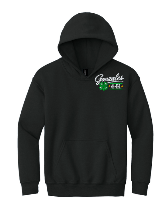 Gonzales 4-H  Gildan Hooded Sweatshirt