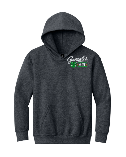 Gonzales 4-H  Gildan Hooded Sweatshirt