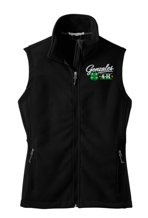 Gonzales 4-H Port Authority Fleece Vest