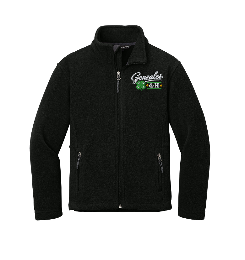 Gonzales 4-H Youth Port Authority Fleece Jacket