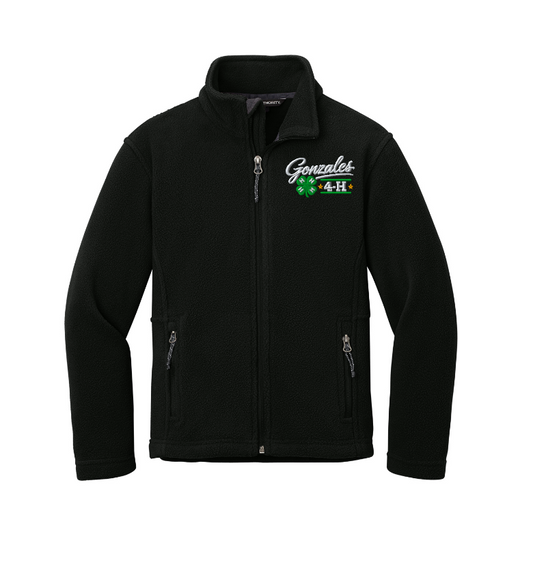 Gonzales 4-H Youth Port Authority Fleece Jacket