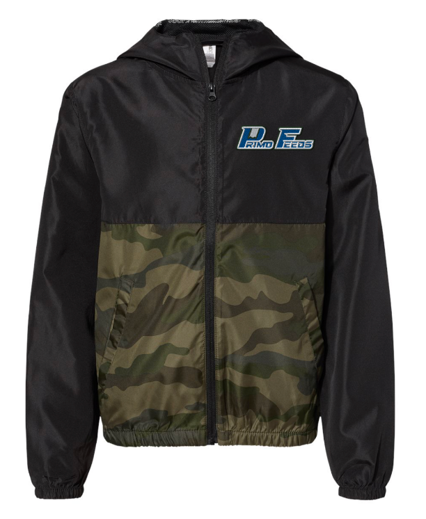 Primo Youth Lightweight Windbreaker Full-Zip Jacket