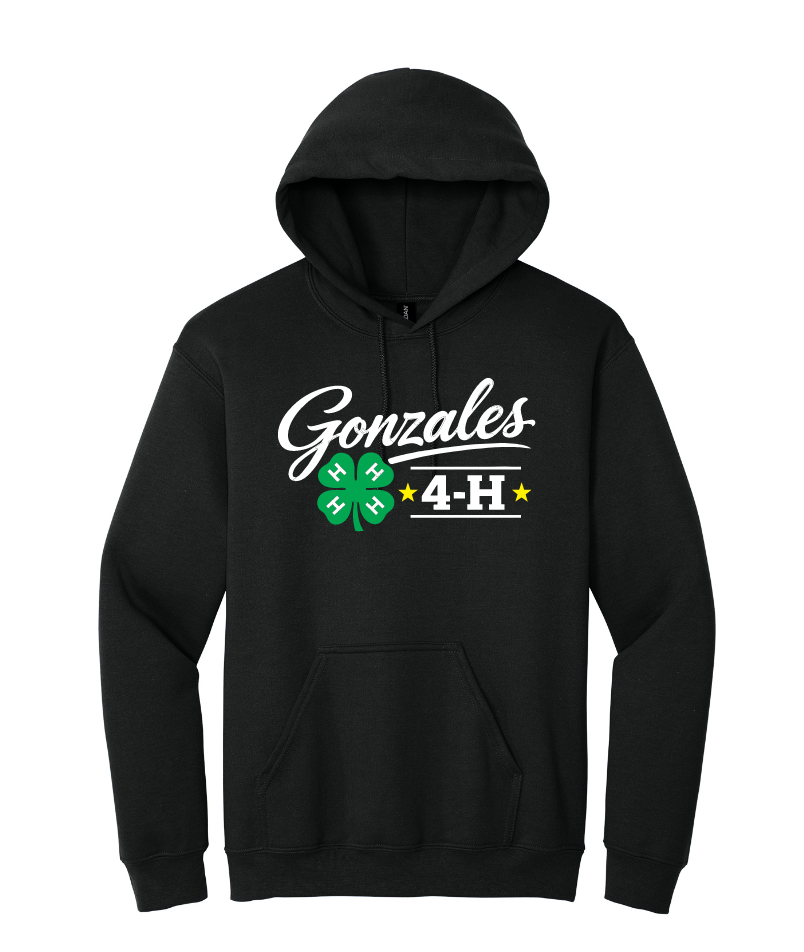 Gonzales 4-H Hooded Sweatshirt