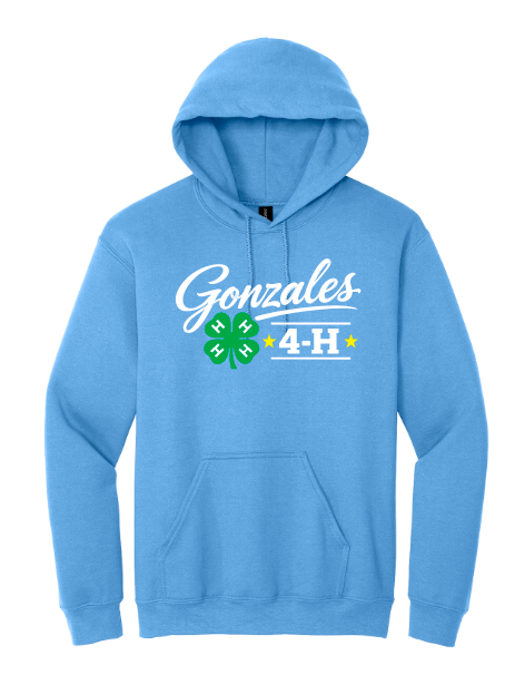 Gonzales 4-H Hooded Sweatshirt