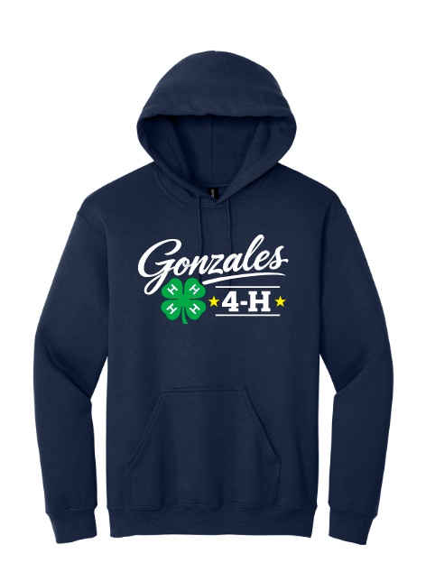 Gonzales 4-H Hooded Sweatshirt