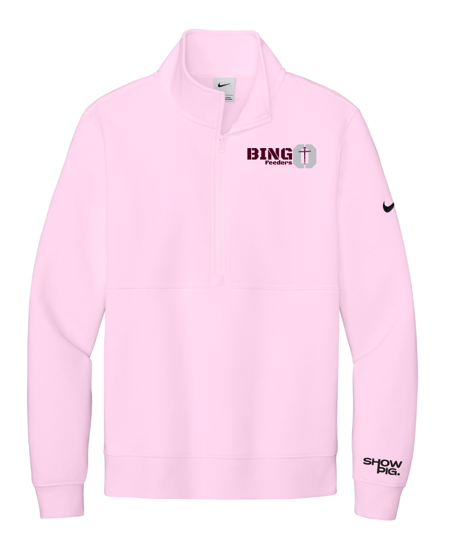 Bingo Fleece Sleeve Swoosh 1/2-Zip