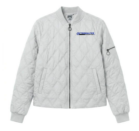 Ottenwalter Women's Quilted Bomber Jacket