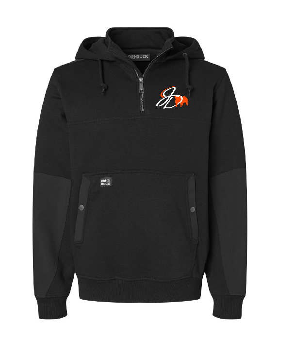 JD Showpigs Rain Mission Quarter-Zip Hooded Pullover