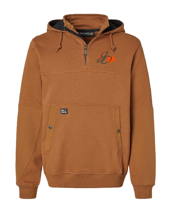 JD Showpigs Rain Mission Quarter-Zip Hooded Pullover