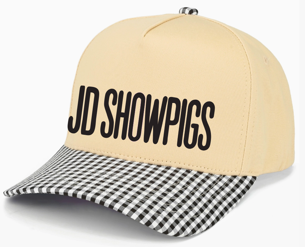 JD Showpigs  Snapback Canvas Hat