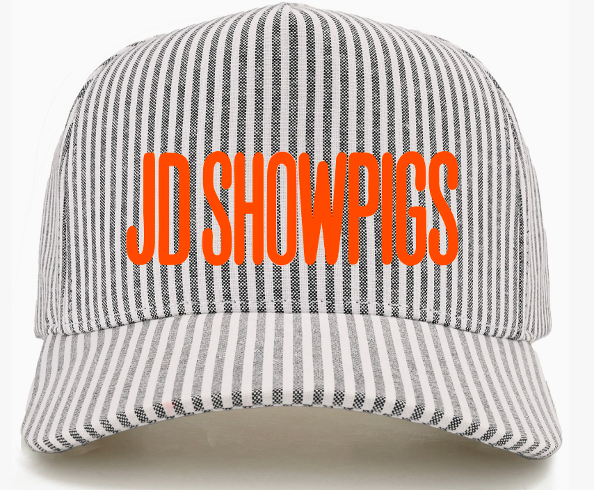 JD Showpigs  Snapback Canvas Hat