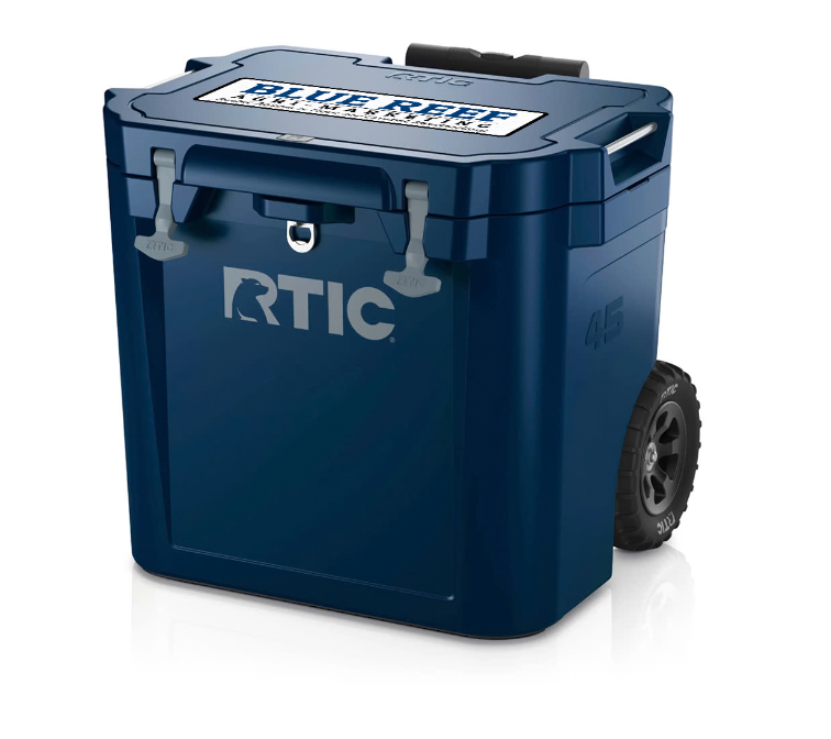 Blue Reef 45 QT Ultra-Tough Wheeled Cooler