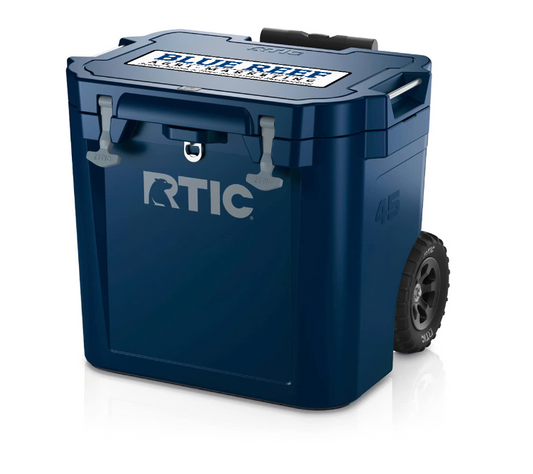 Blue Reef 45 QT Ultra-Tough Wheeled Cooler