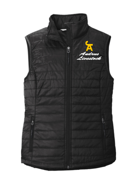 Andrus Livestock Packable Puffy Vest