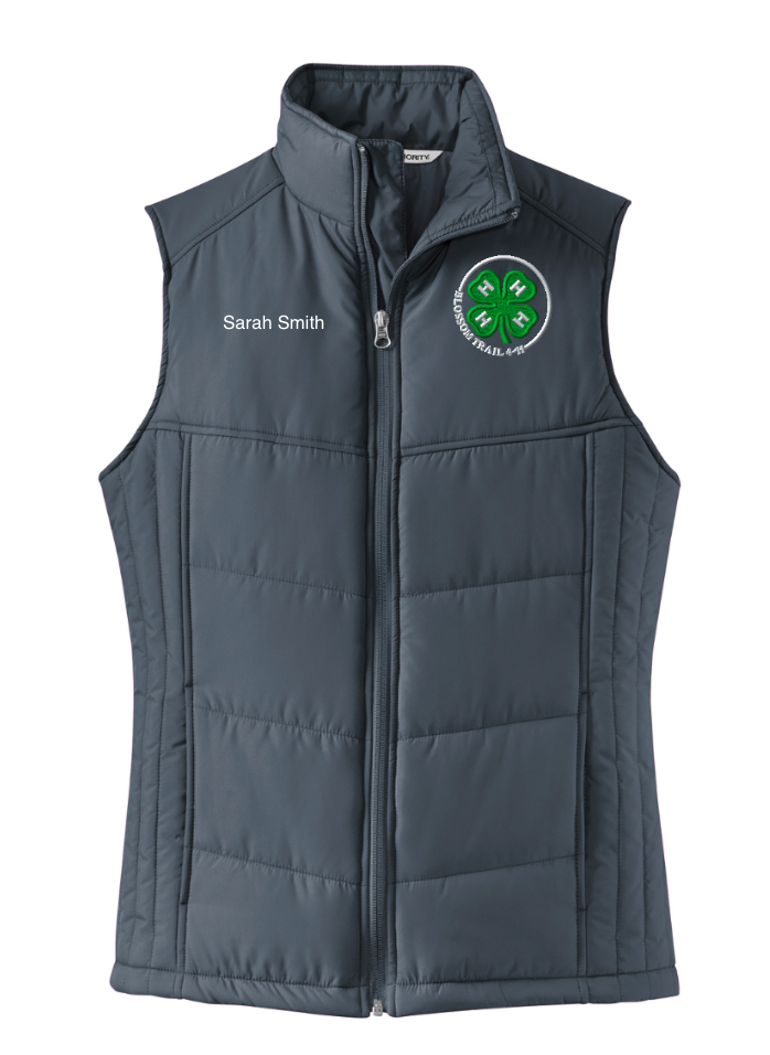 Blossom Trail 4-H Women's Port Authority Puffy Vest