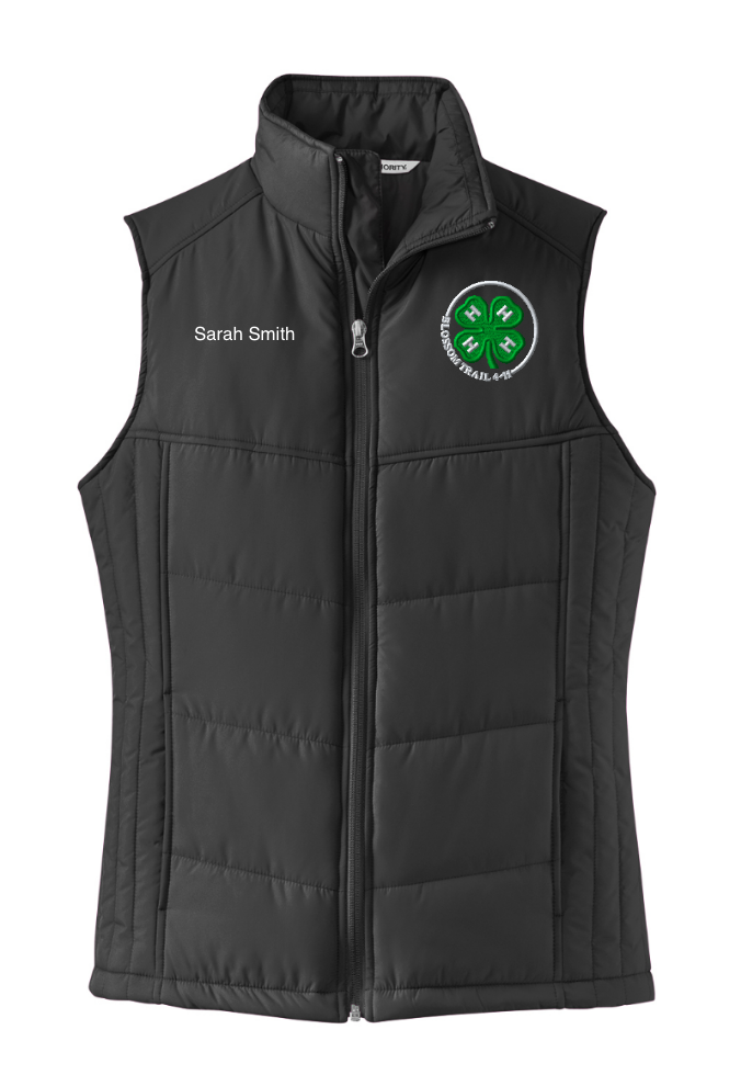 Blossom Trail 4-H Women's Port Authority Puffy Vest