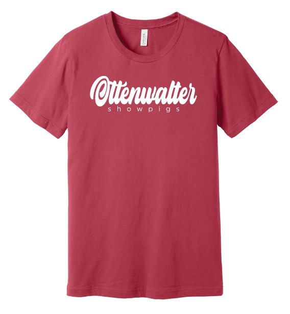 Jersey Short Sleeve Tee Unisex Cursive Logo