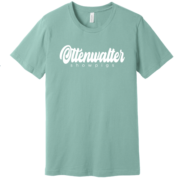 Jersey Short Sleeve Tee Unisex Cursive Logo