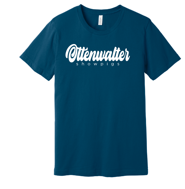 Jersey Short Sleeve Tee Unisex Cursive Logo