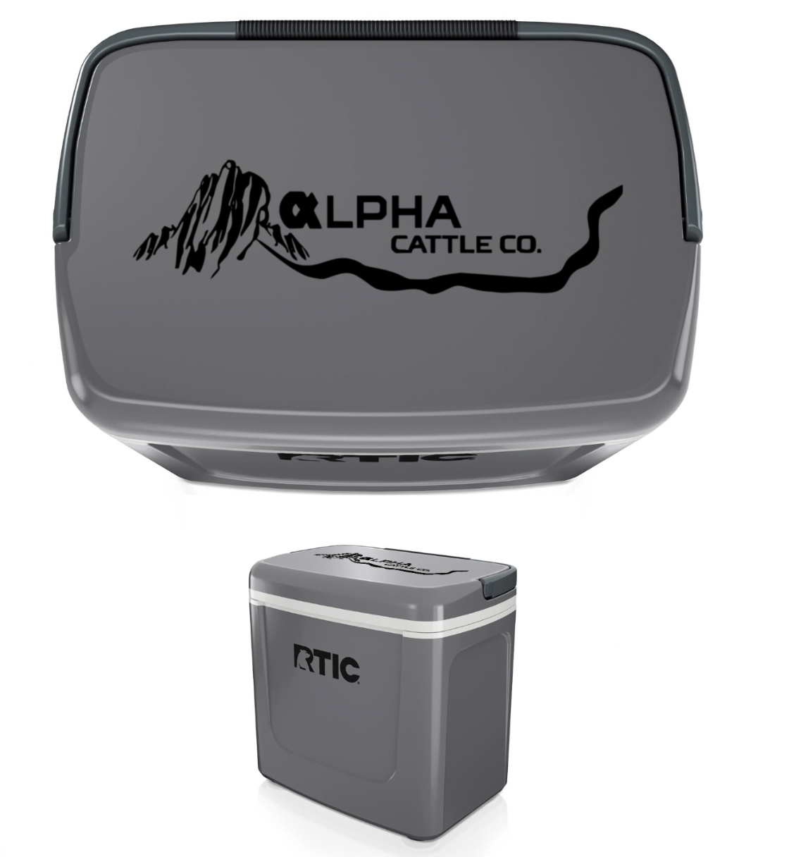 Alpha Cattle Road Trip Personal Cooler