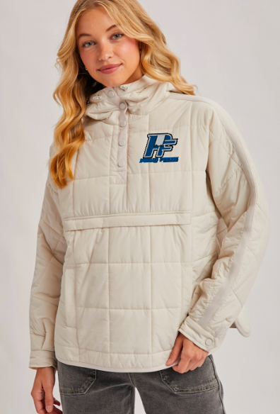 Primo Quilted Puffer Hooded Pullover Jacket