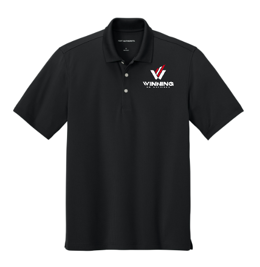 Primo Dry Zone® Stain-Release Grid Polo