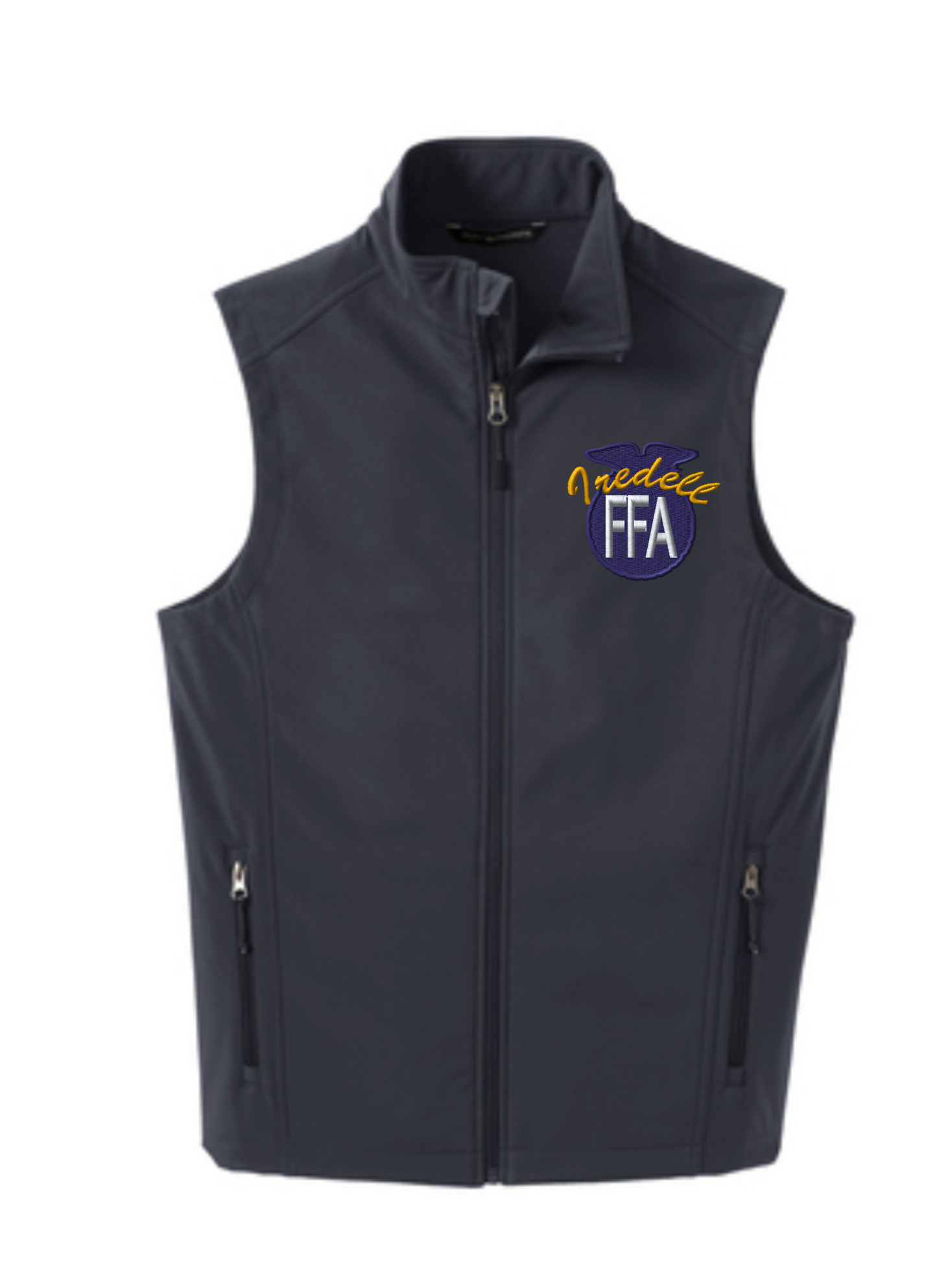 Iredell Mens Core Soft Shell Vest Personalized